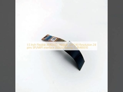 1.5 인치 유연 AMOLED 모듈 120 * 240 해상도 24 핀 SPI / MIPI 인터페이스 350c / d 운전 IC RM69310