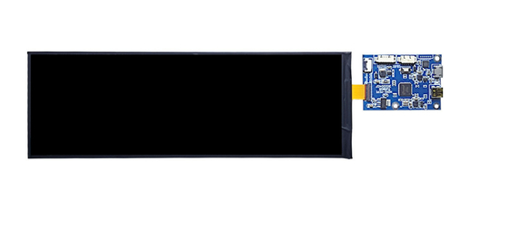 7.84 Inch Bar Type LCD 400X1280 40 PINS RGB Interface With Free View Angle