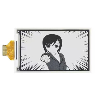3.7 Inch Custom Epaper Display , 240X416 Wide View Angle Lower Consumption SPI 3 Color
