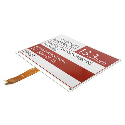 13.3 Inch E-Paper EPD Monitor Display,  960*680 For Red Black White Big E-Ink Display