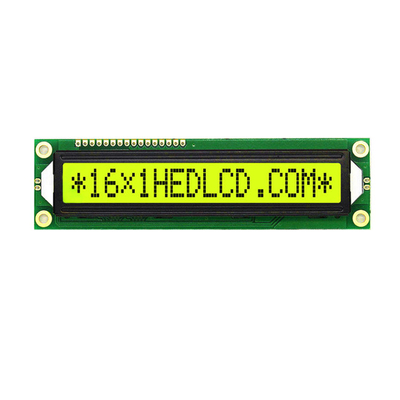 3.5 Inch FSTN / STN Dot Matrix Lcd Module , 16x1 1/16 Duty 1/5 Bias Driving IC AIP31066