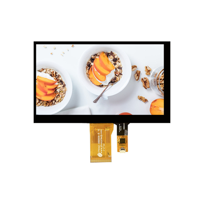 7 Inch IPS Industrial LCD Display 1024*600 300 Brightness 50PIN RGB HX8282-A11+HX8696 With Capacitive Touch Screen