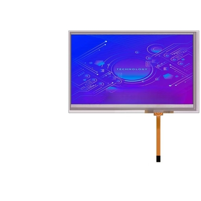 RTP 7 Inch Tft Lcd Display 800x480 Resolution 18 BITS RGB Interface Driving IC HX8262+HX8