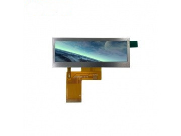 3.9 Inch LCD Screen Resolution 480*128 500 Brightness 40PIN RGB