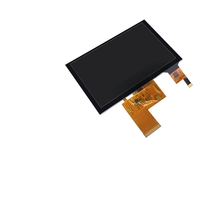 TFT Display Module 5 Inch With CTP 800x480 Resolution 24 Bits RGB Interface Driving IC ST7262