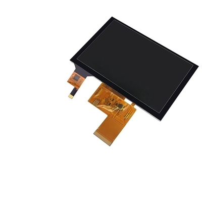 TFT Display Module 5 Inch With CTP 800x480 Resolution 24 Bits RGB Interface Driving IC ST7262