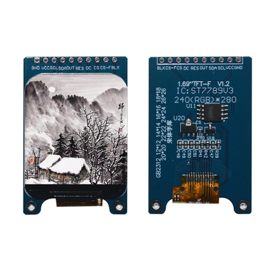 TFT Display Module 1.69 Inch  240x280 SPI Driving IC ST7789V