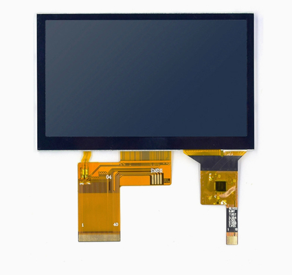 4.3 Inch IPS LCD 480*272 Capacitive Touch Screen RGB Interface 40 Pin LCD Module