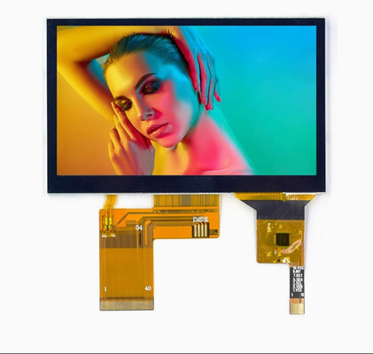 4.3 Inch IPS LCD 480*272 Capacitive Touch Screen RGB Interface 40 Pin LCD Module