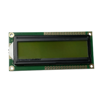 Industrial LCD Display 1602C Yellow Green Film Character Screen