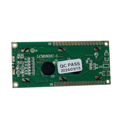 Industrial LCD Display 1602C Yellow Green Film Character Screen