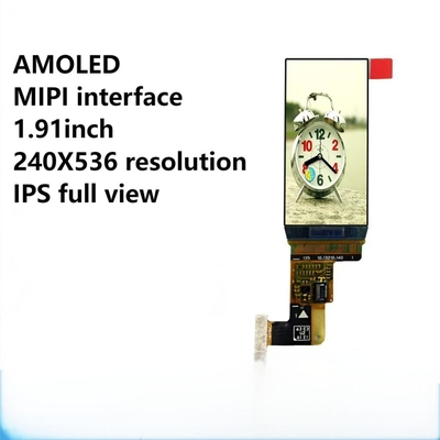 1.91 Inch 240×536 AMOLED IPS Single-module Liquid Crystal Display Screen