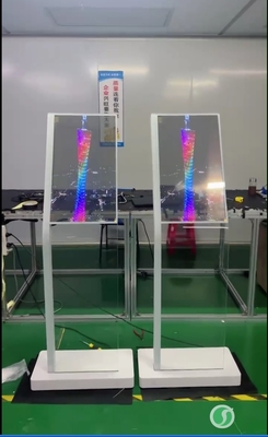30 Inch Transparent OLED Display Module With Touch Panel 1366*768 Dots RS232*1 Output Interface