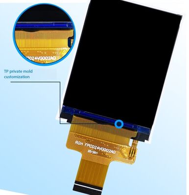 2.4 Inch IPS TFT Color Display with 480(RGB)x640 Resolution IC ST7701S MIPI 2-lane Interface 300nits Brightness All View 4 LEDS Color TFT LCD Screen