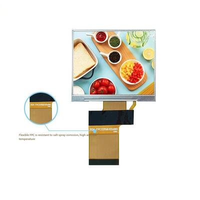 3.5 Inch IPS TFT Color Display with RGB 24bit Interface and ST7272A IC for 300nits Industrial TFT LCD Display Module