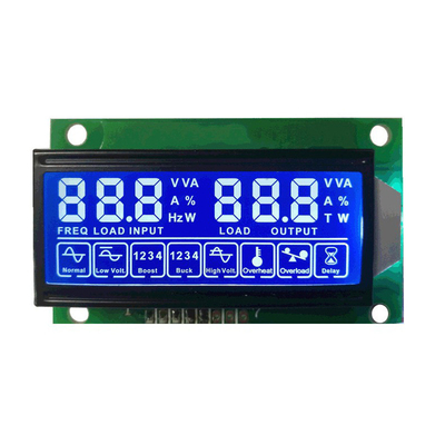 2.2  Inch HTN Segment Lcd Display Module,  Driving Voltage 1/4D,1/3B ZEBRA Connecting