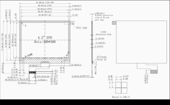 Eink Epaper Display Module Electronic Shelf Label Price Tag Ereader