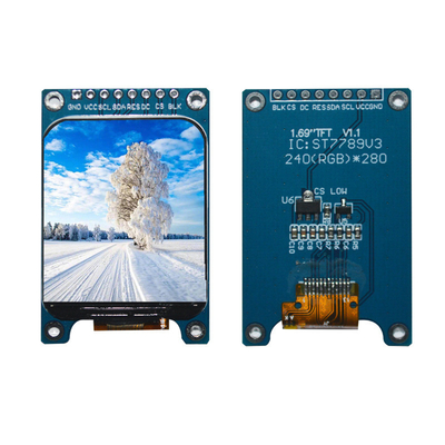 TFT Display Module 1.69 Inch  240x280 SPI Driving IC ST7789V