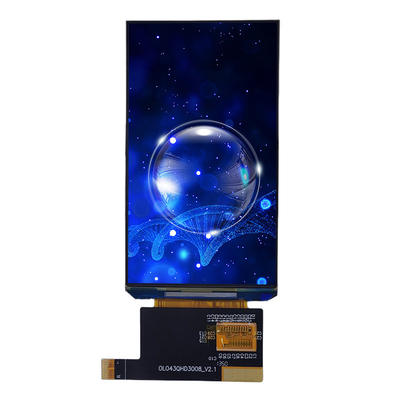 4.3인치 AMOLED 디스플레이 모듈 540*960 해상도 MIPI 인터페이스 260C/D