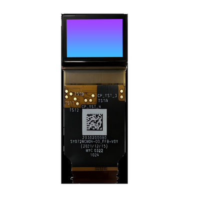 0.72인치 마이크로 OLED 디스플레이 모듈 1920x1200 해상도 61핀 MIPI 인터페이스 2000 C/D 최적의 디스플레이용