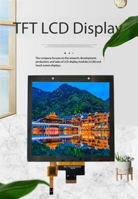 3.95인치 IPS TFT 컬러 디스플레이 (480*480 해상도, MIPI 인터페이스, 400니트 밝기)