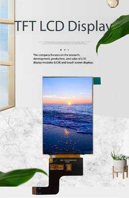 640(RGB)x960 해상도 및 260nits MIPI 인터페이스를 갖춘 3.5인치 IPS TFT 디스플레이 ST7703 IC 6LEDS 모든 보기 기기 테스트