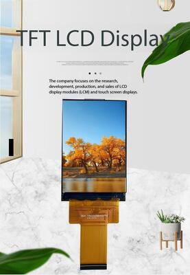 320(RGB)x480 해상도 및 700nits RGB 인터페이스를 갖춘 2.35인치 고휘도 IPS TFT 디스플레이 ST7701S IC 5LEDS 전체 보기 기기 테스트