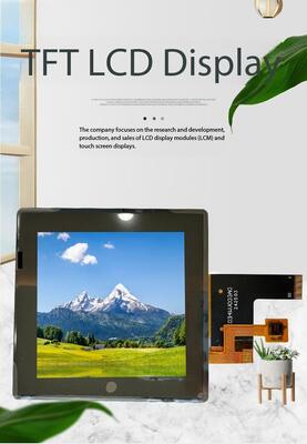 480(RGB)x480 해상도 및 550nits MIPI 인터페이스를 갖춘 3.4인치 고휘도 IPS TFT 디스플레이 ST7701SN-G5-1 IC 8LEDS All View 스마트 가전
