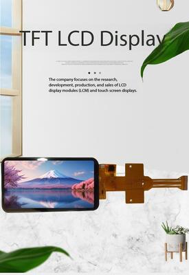 TP 720(RGB)x1280 해상도 및 380nits MIPI 인터페이스를 갖춘 3.5인치 IPS TFT 디스플레이 ST7703 IC 10LEDS 모든 보기 기기 테스트