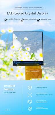 1.3인치 고휘도 800니트 IPS TFT LCD 화면 (128(RGB)x128 해상도, MCU 인터페이스)