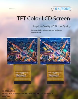 1.5 인치 IPS TFT LCD 화면 320 ((RGB) x240 해상도 및 400nits 밝기 스마트 디지털 디스플레이