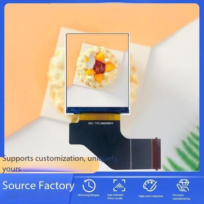 1.8인치 IPS TFT 디스플레이, 128(RGB)x160 해상도 ST7735S IC 320nits MCU 16비트 인터페이스 모든 보기 스마트 디지털 화면