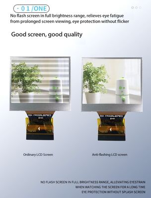 320(RGB)x240 해상도의 2.0인치 IPS TFT 디스플레이 ILI9342C IC 400nits RGB 6비트 인터페이스 3LEDS 전체 보기 TFT 컬러 디스플레이