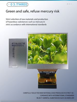 2.0 Inch IPS TFT Display with 320(RGB)x240 Resolution ILI9342C IC  400nits RGB 6bit  interface 3LEDS All View TFT Color Display